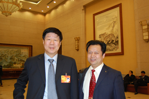 与江苏省检察院检察长徐安合影